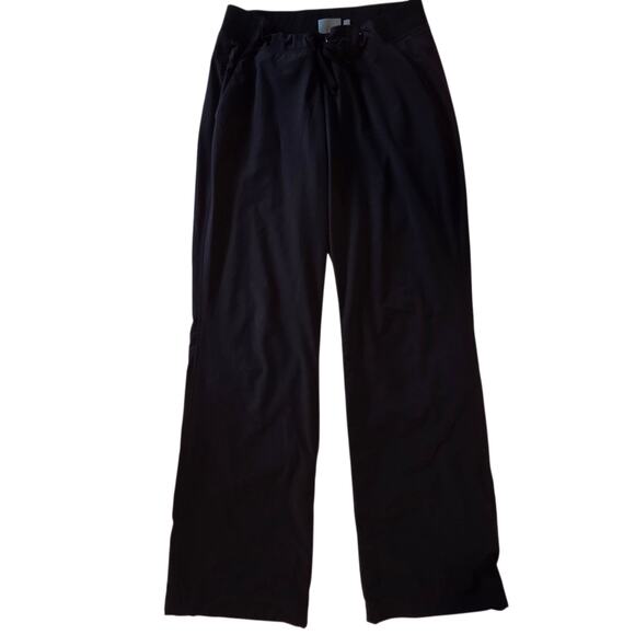 Athleta Lined Athletic Pants, Wide leg, drawstring waist, Drawstring At Ankles - Picture 1 of 12